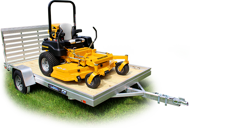 6800ESW-aluma-trailer-with-lawnmower