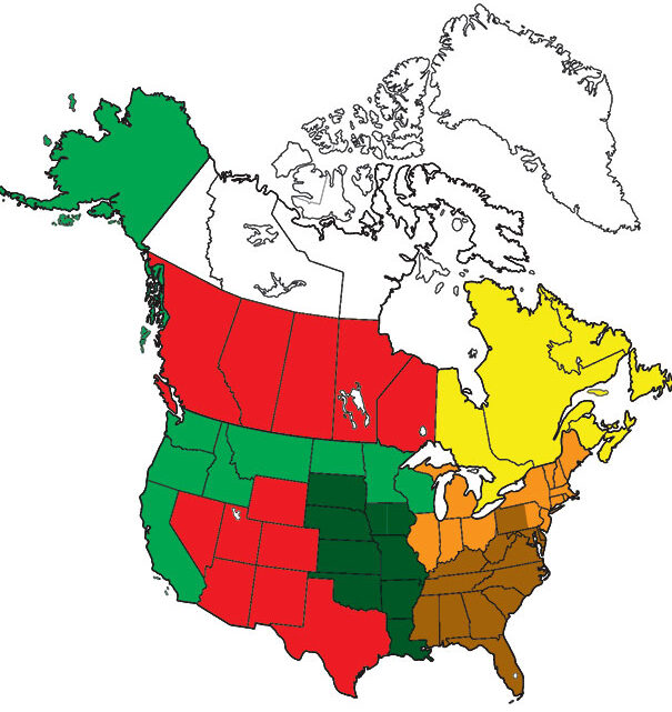 Territory Representative Map