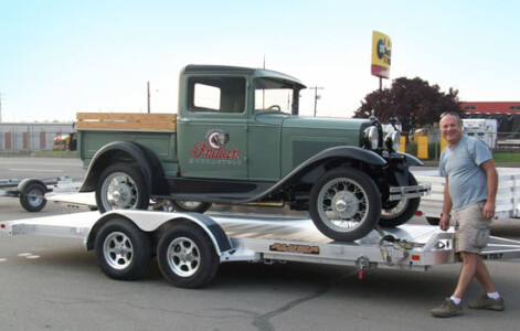 aluma and indian model a pickup